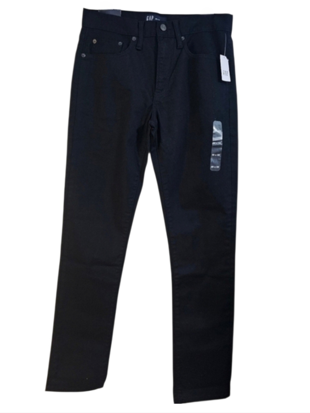 Gap Men's GapFlex Slim Leg Mid Rise Black Jeans 29x32